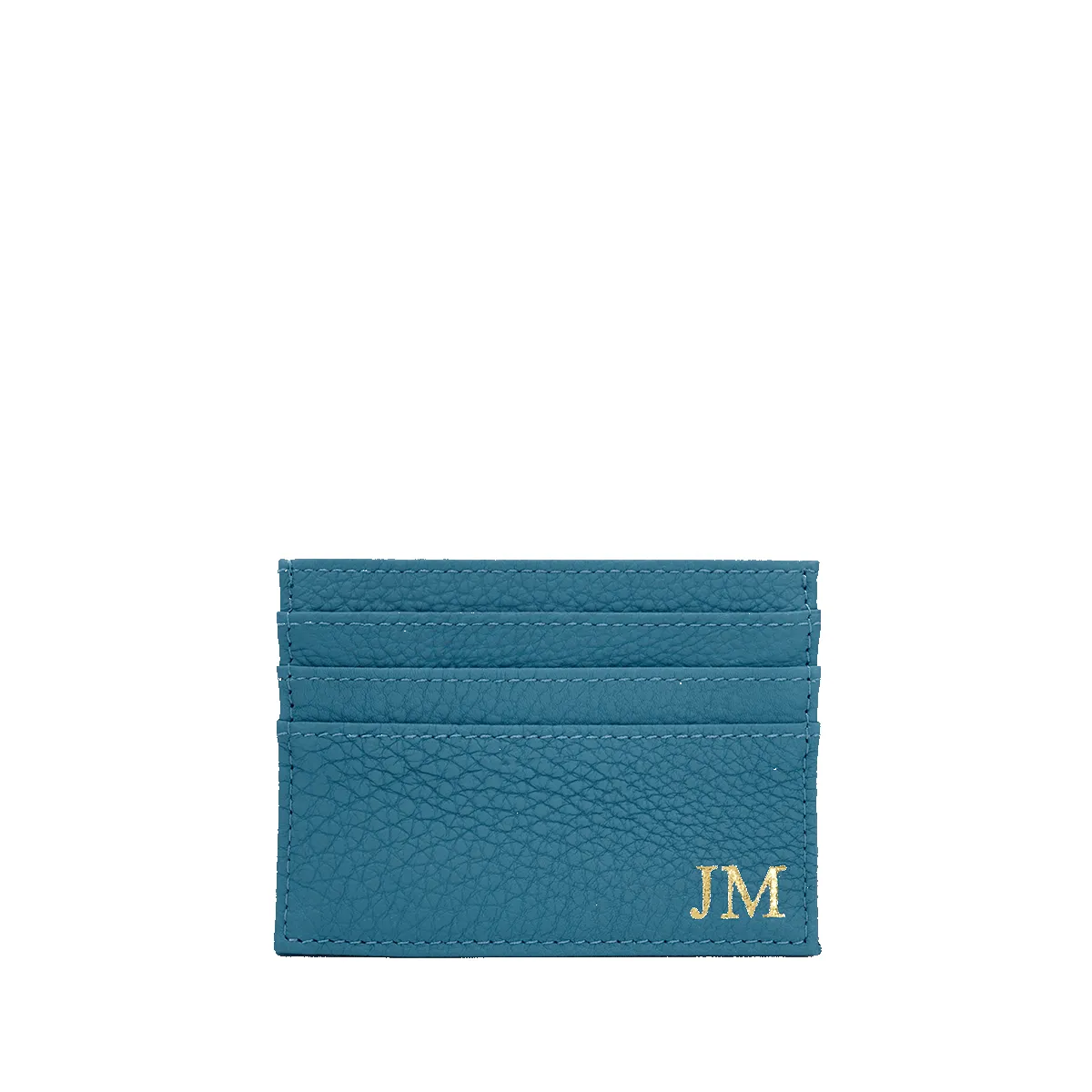 Leather Card Holder - Teal sold by Lily and Bean product image thumbnail 2