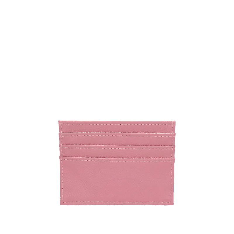 Leather Card Holder - Pale Pink sold by Lily and Bean