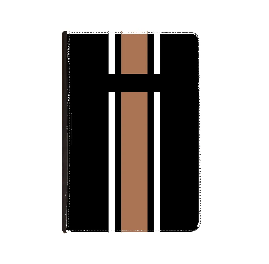 Passport Cover - Black & Tan sold by Lily and Bean