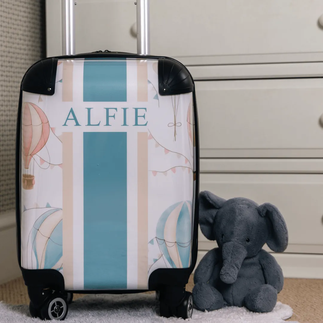 Balloon Hardshell Luggage - Blue sold by Lily and Bean product image thumbnail 2