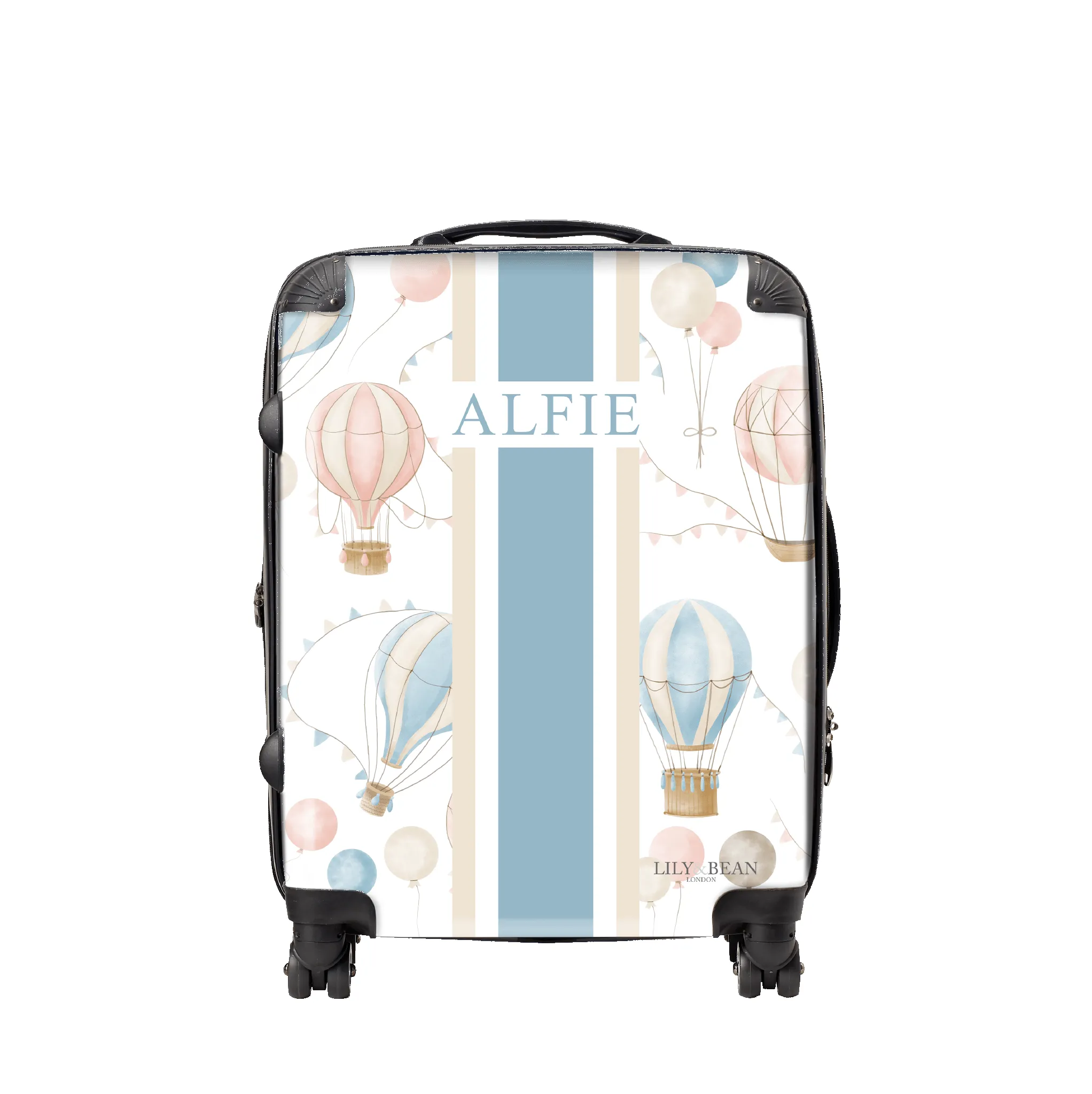 Balloon Hardshell Luggage - Blue sold by Lily and Bean