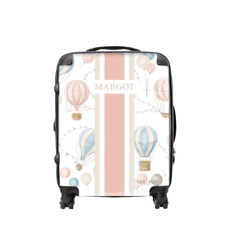 Balloon Hardshell Luggage - Pink sold by Lily and Bean