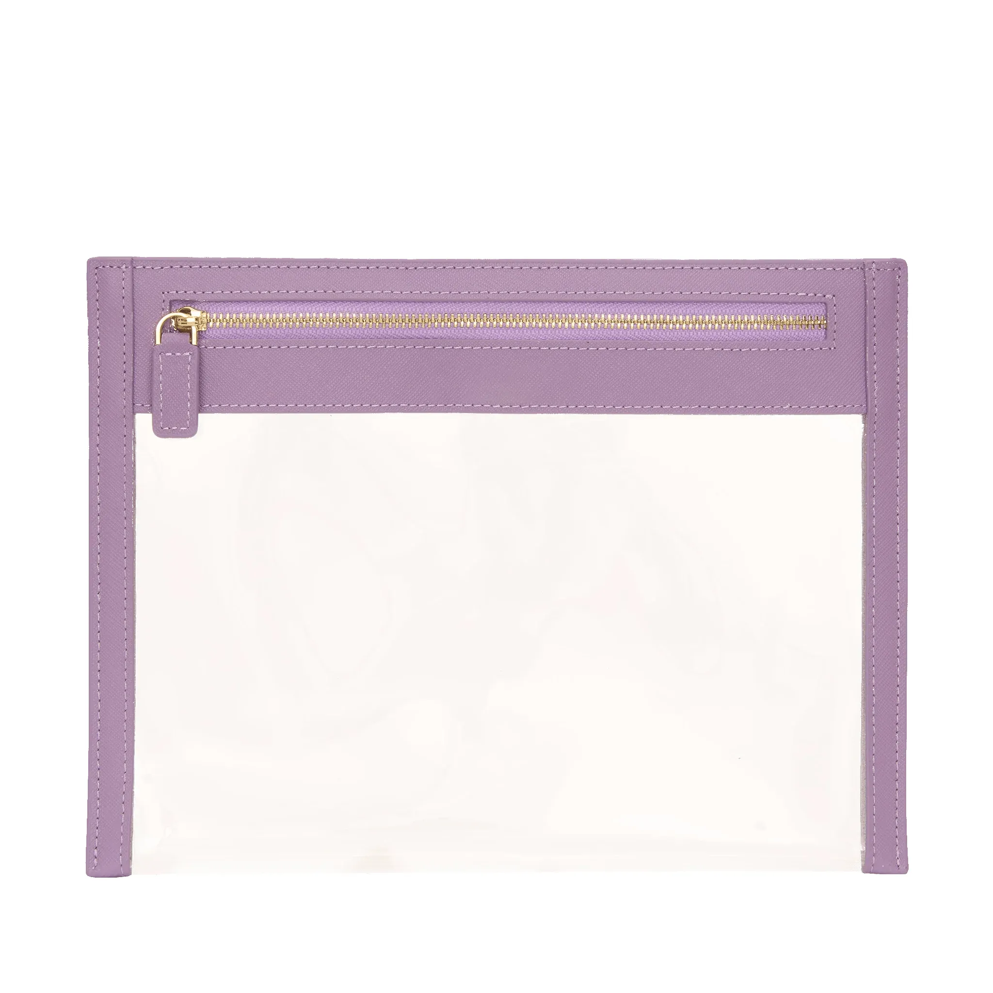 Clear Travel Pouch - Lilac sold by Lily and Bean