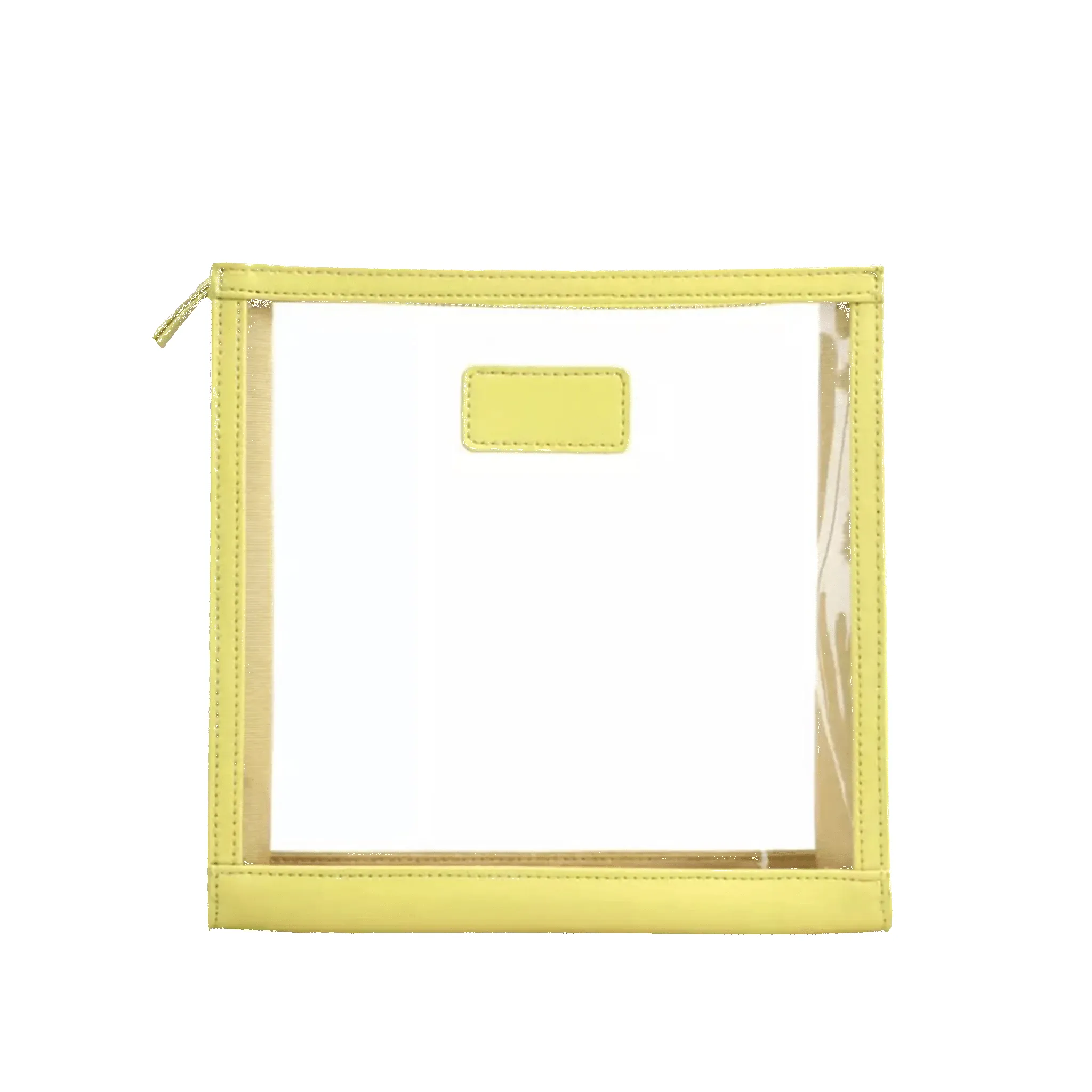 Clear Wash Bag - Yellow sold by Lily and Bean