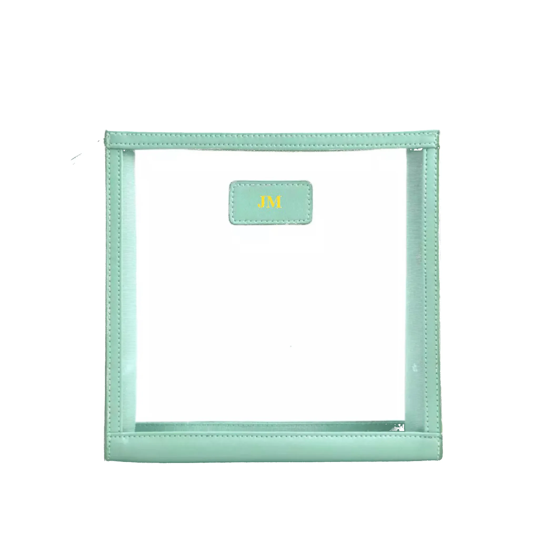 Clear Wash Bag - Mint Green sold by Lily and Bean