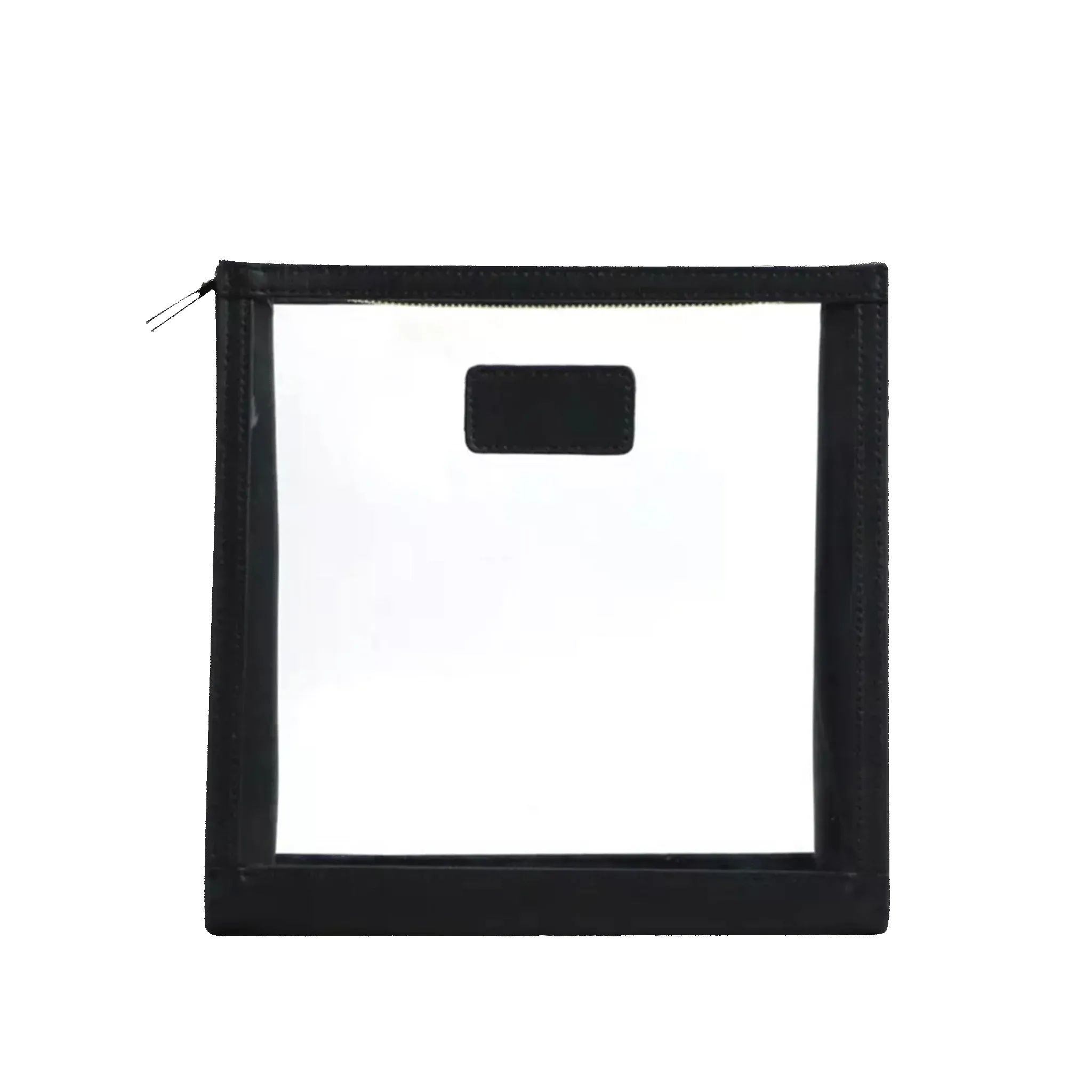 Clear Wash Bag - Black sold by Lily and Bean