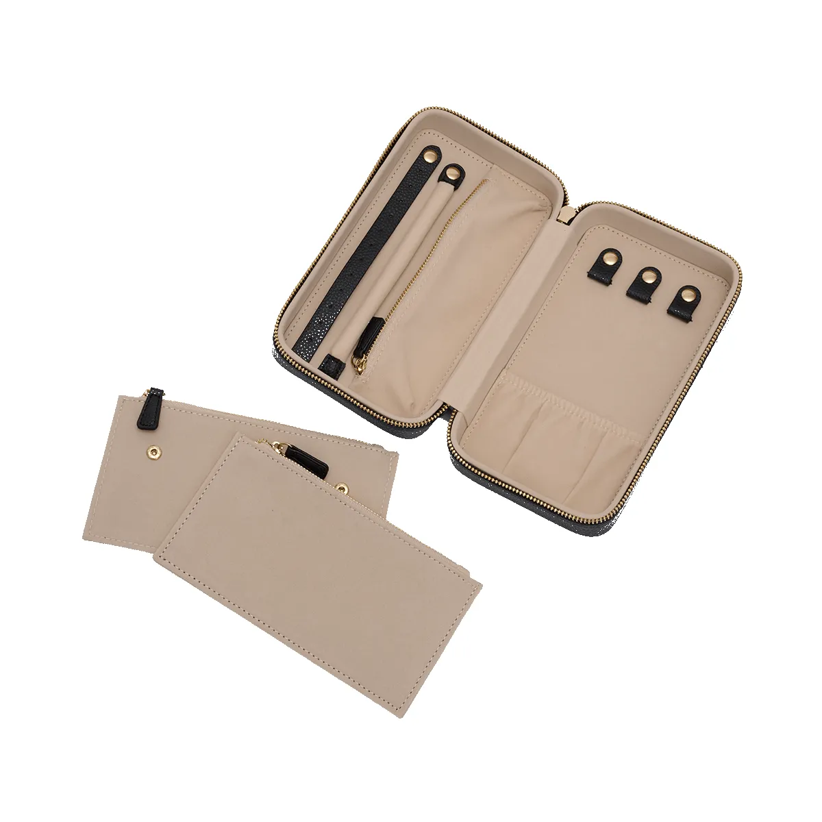 Leather Jewellery Box - Black sold by Lily and Bean product image thumbnail 3