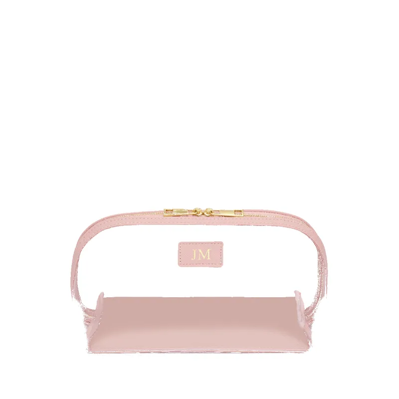 Clear Make-up Bag - Bubblegum Pink sold by Lily and Bean