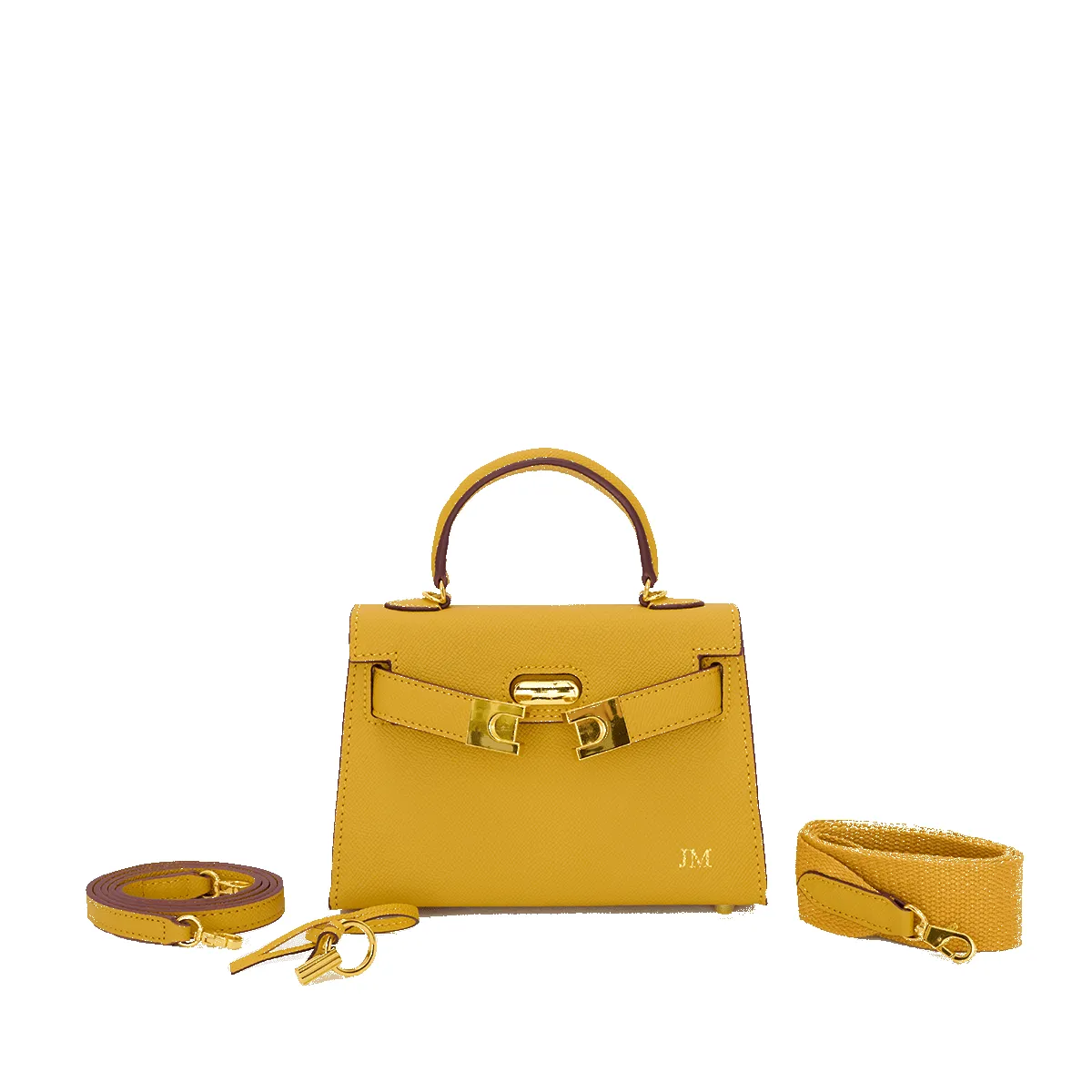 Mini Evie Bag - Yellow sold by Lily and Bean product image thumbnail 3