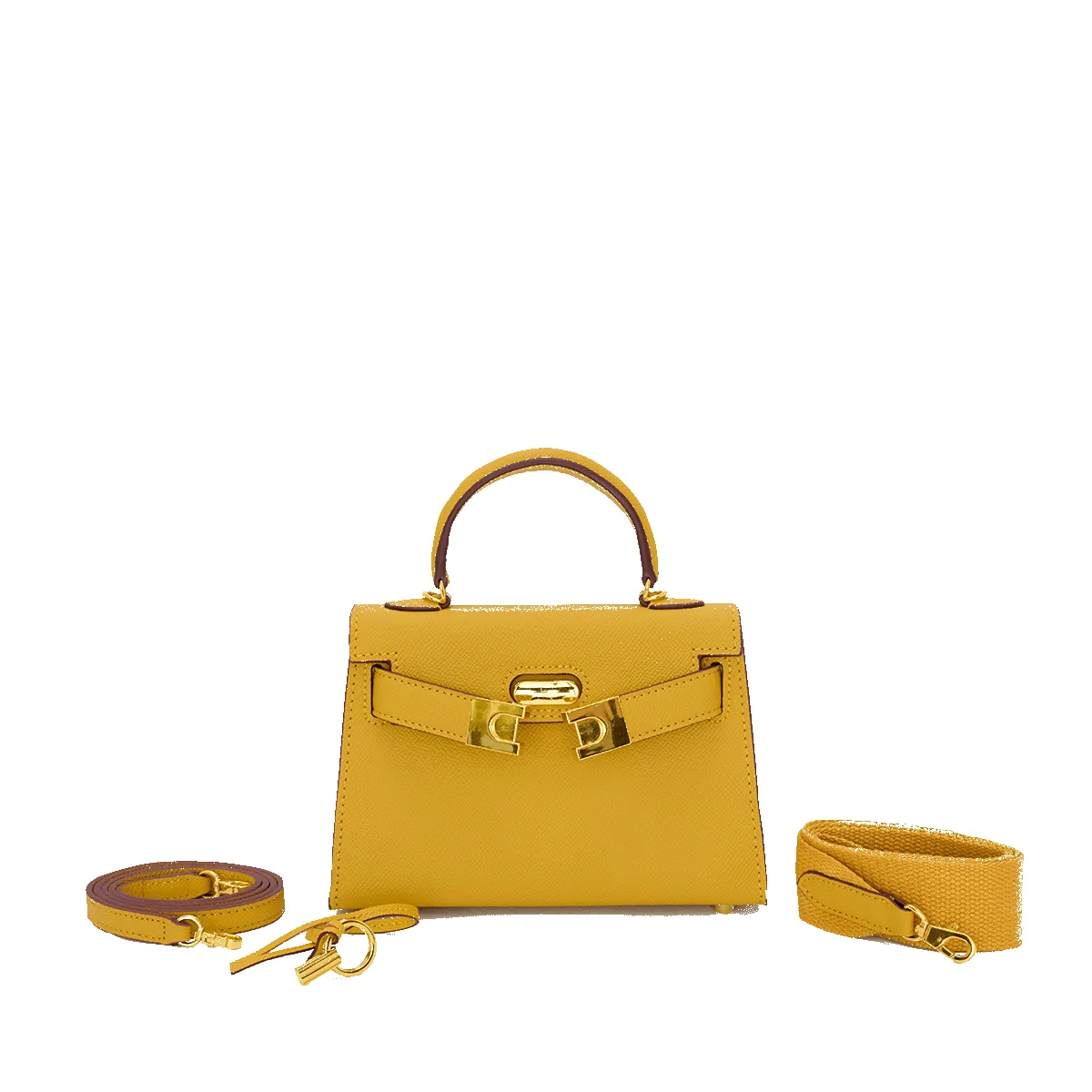 Mini Evie Bag - Yellow sold by Lily and Bean