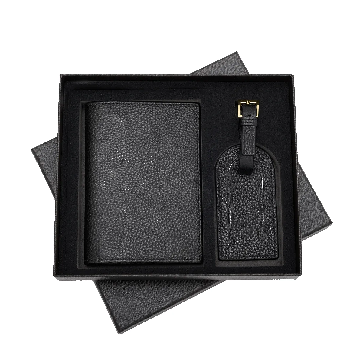 Luggage Tag Set - Black sold by Lily and Bean