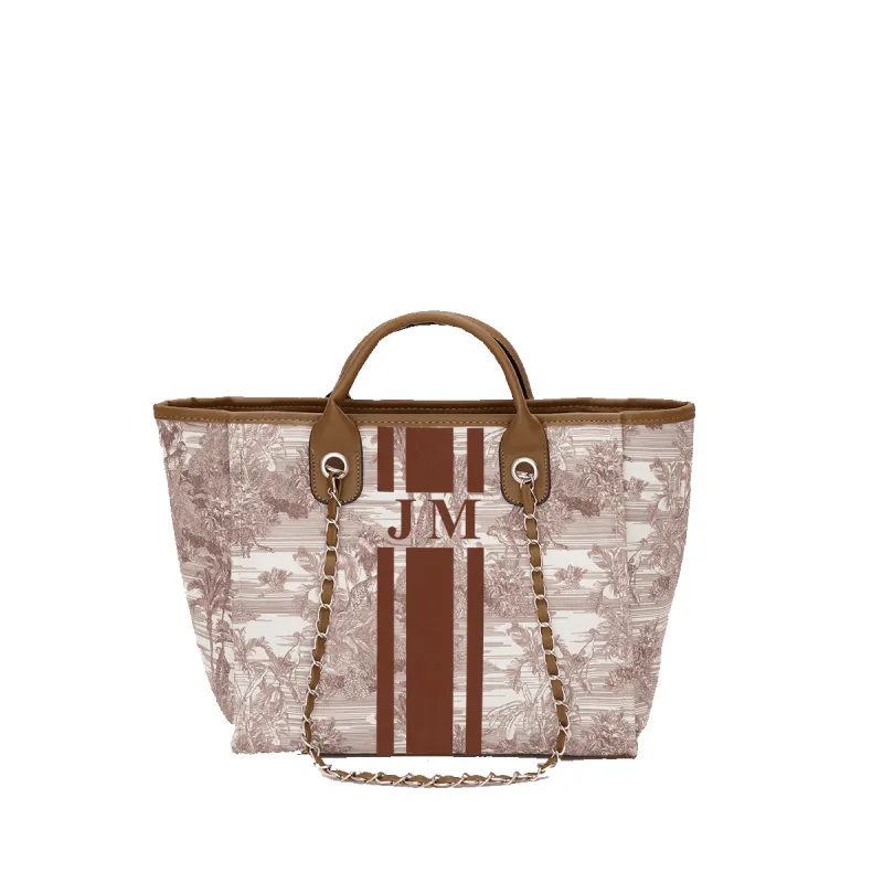 The Lily Canvas Tote - Tropical Beige sold by Lily and Bean
