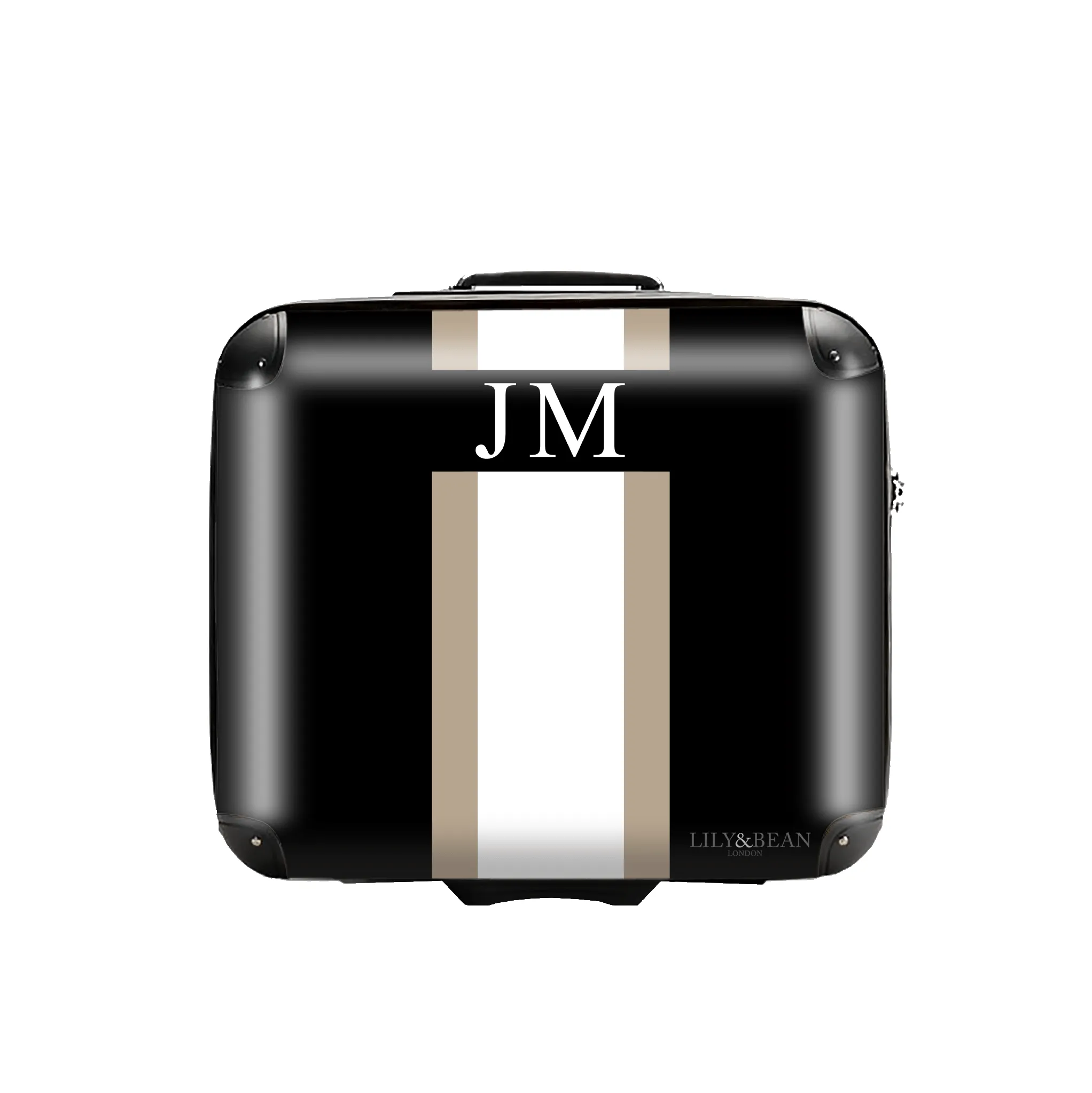 Hardshell Luggage - Black & Taupe sold by Lily and Bean product image thumbnail 3