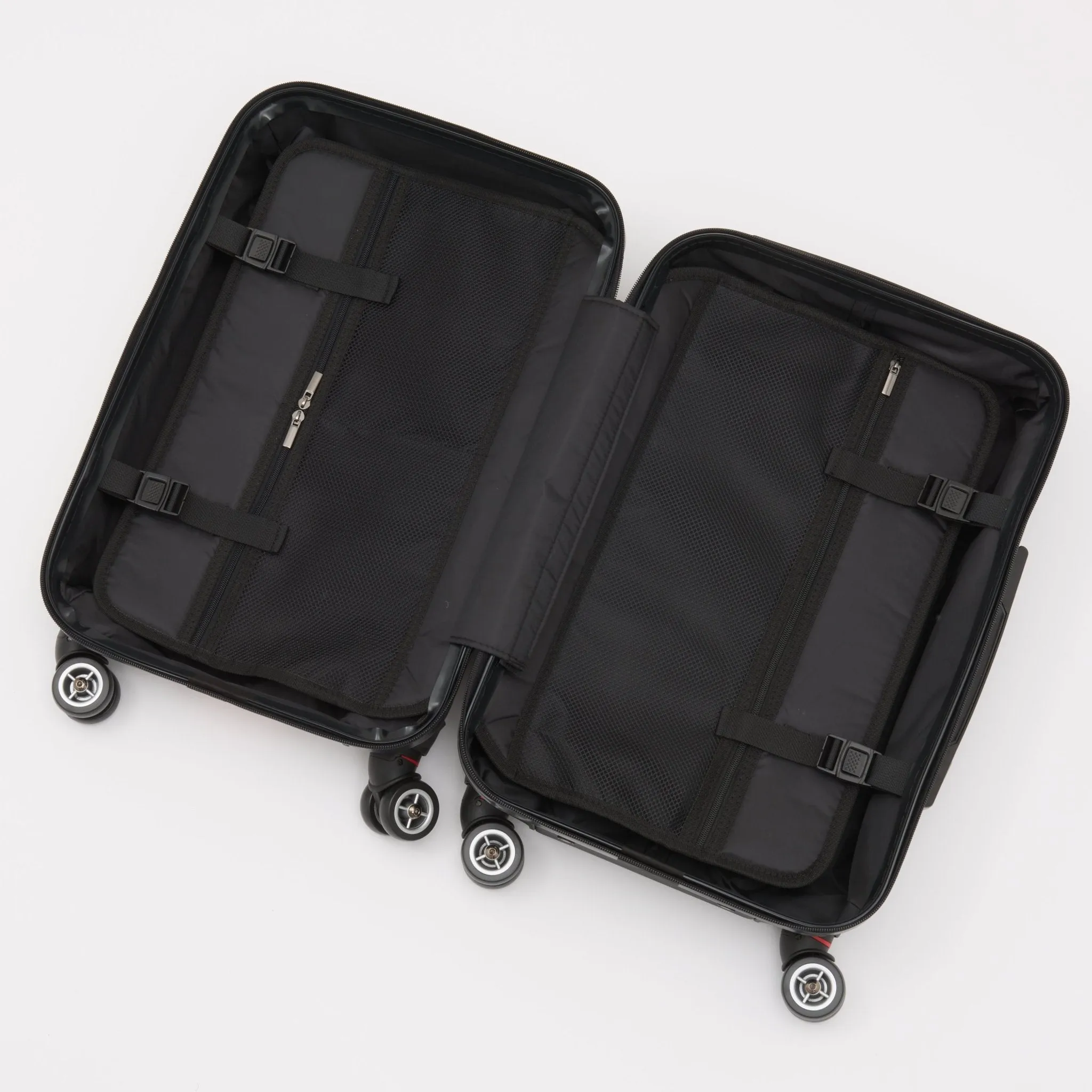 Hardshell Luggage with Glitter Initials - Red sold by Lily and Bean product image thumbnail 2