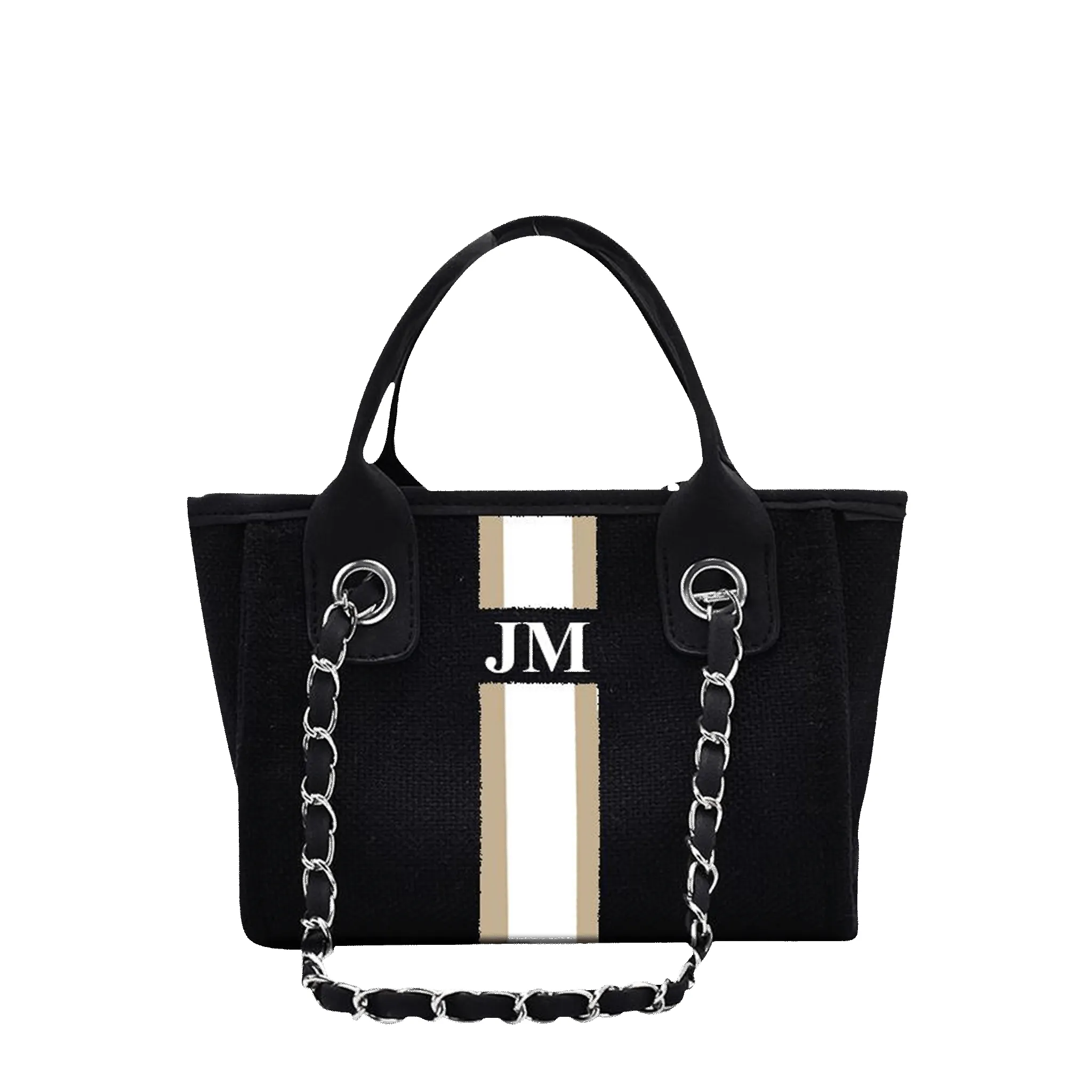 The Lily Canvas - Jet Black - Mini sold by Lily and Bean