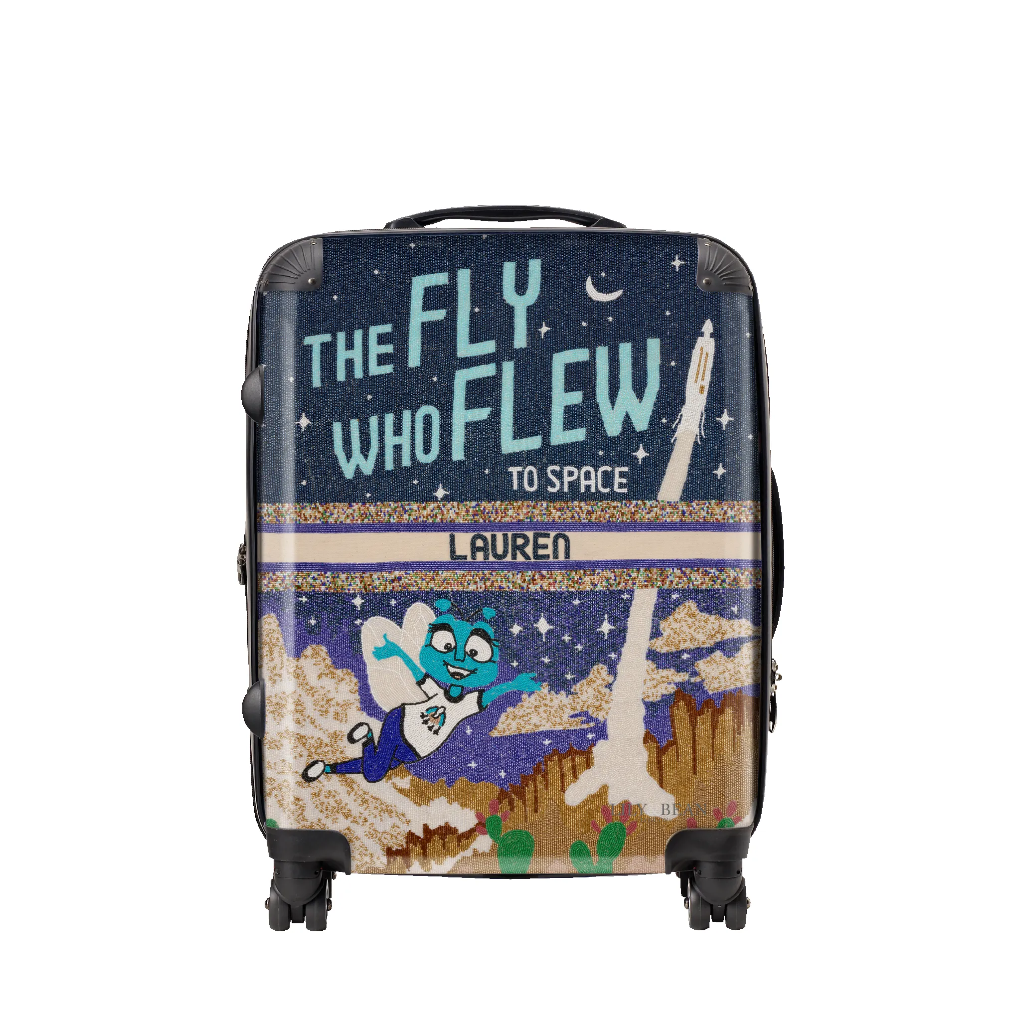 The Bespoke Beaded Luggage sold by Lily and Bean product image thumbnail 5