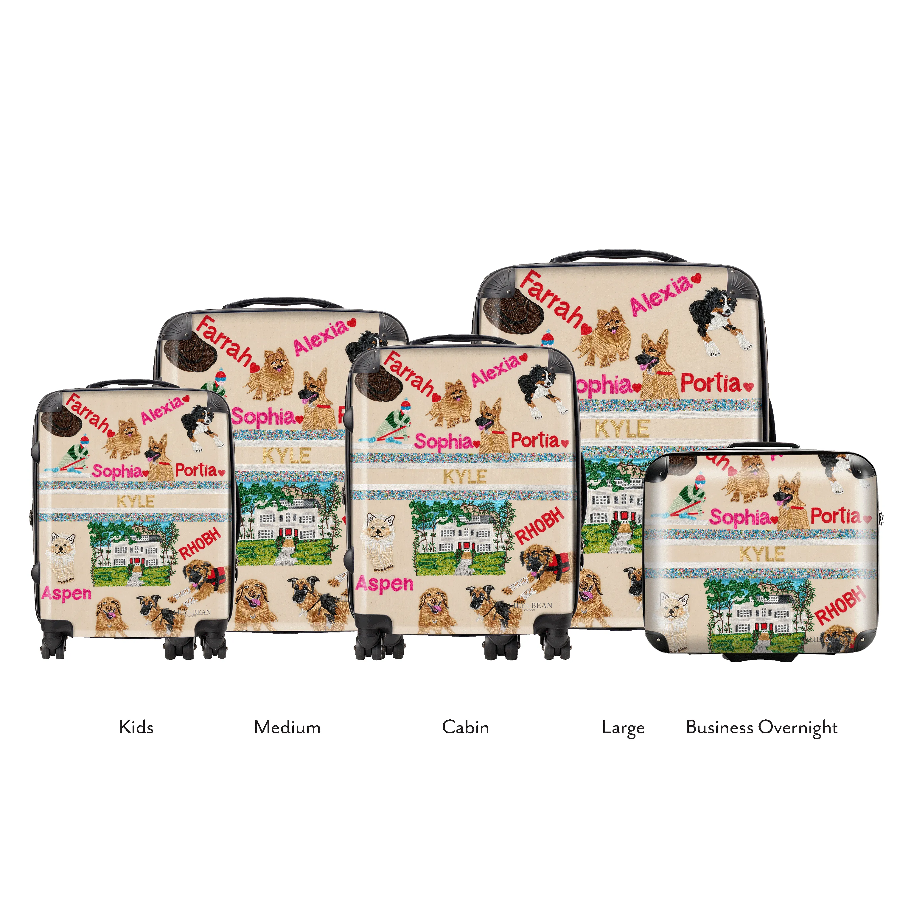The Bespoke Beaded Luggage sold by Lily and Bean product image thumbnail 3