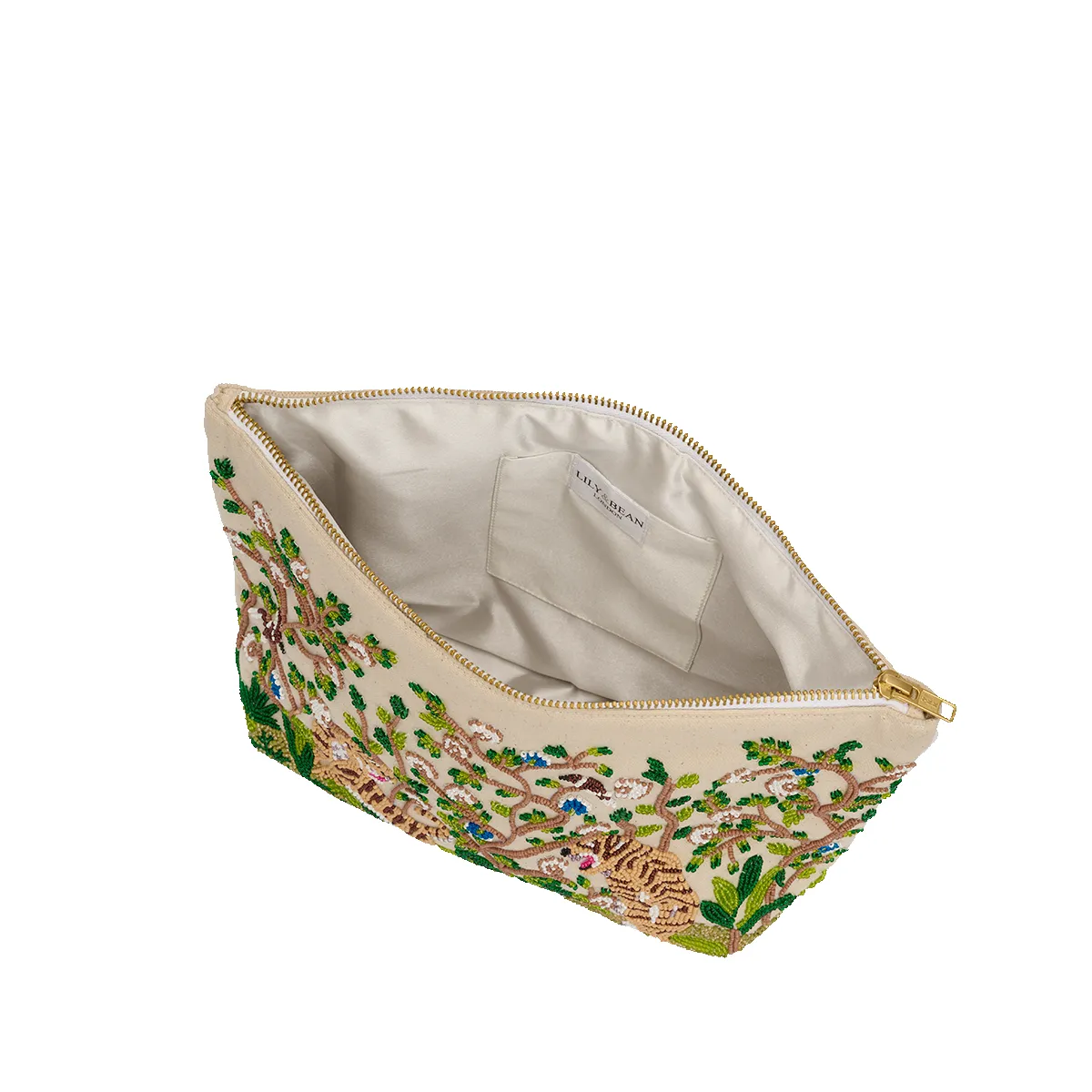 The Rainforest Beaded Cosmetic Bag sold by Lily and Bean product image thumbnail 2