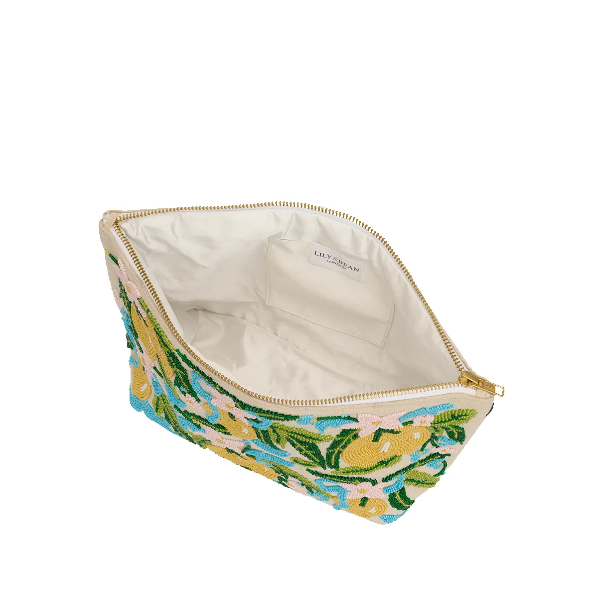 The Amalfi Beaded Cosmetic Bag sold by Lily and Bean product image thumbnail 3