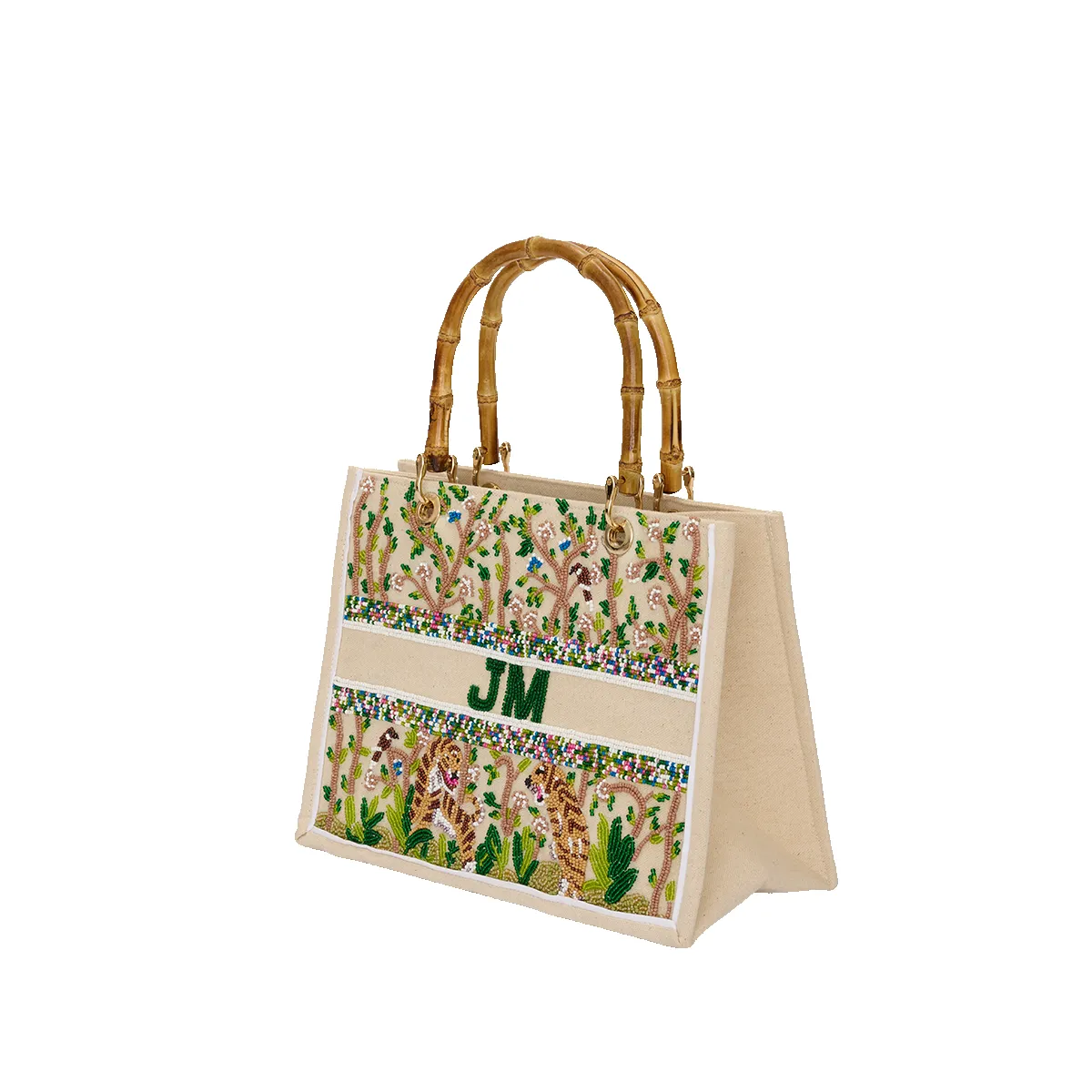The Juliana Mini Beaded Tote - Rainforest sold by Lily and Bean product image thumbnail 2