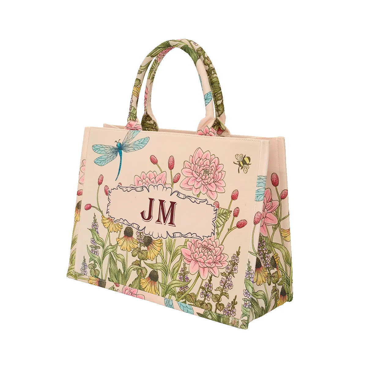 Wild Flower Canvas Tote sold by Lily and Bean product image thumbnail 3