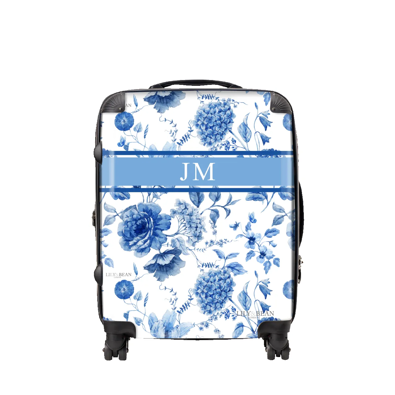 Blue Meadow Vertical Luggage sold by Lily and Bean