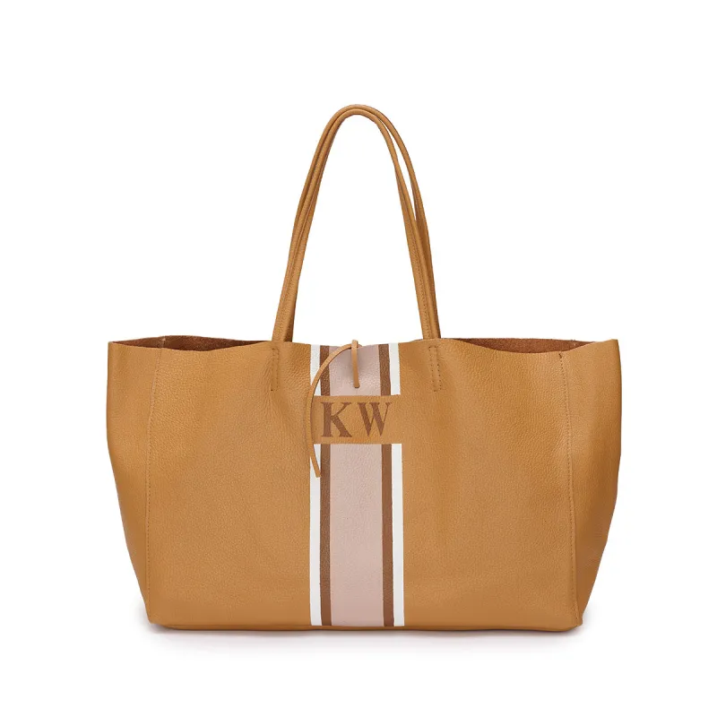 Egerton Shopper - Camel Beige sold by Lily and Bean