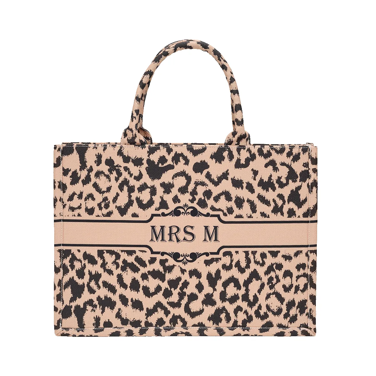 Leopard Shopper Tote sold by Lily and Bean