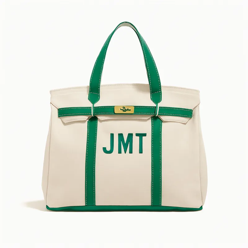 The Not Hettie Tote Bag - Green made by Lily and Bean