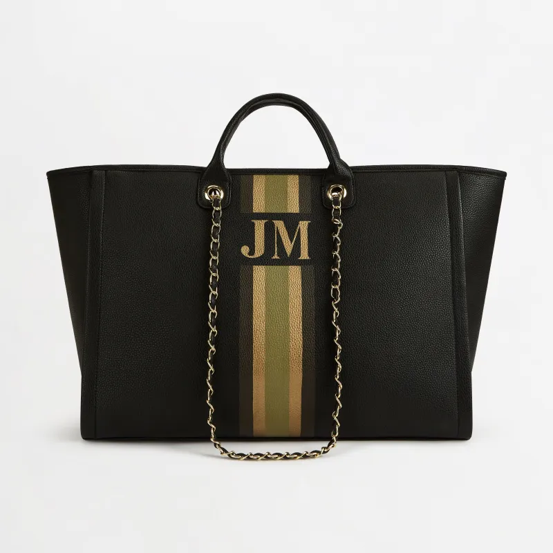 Athene Tote Bag - Black sold by Lily and Bean