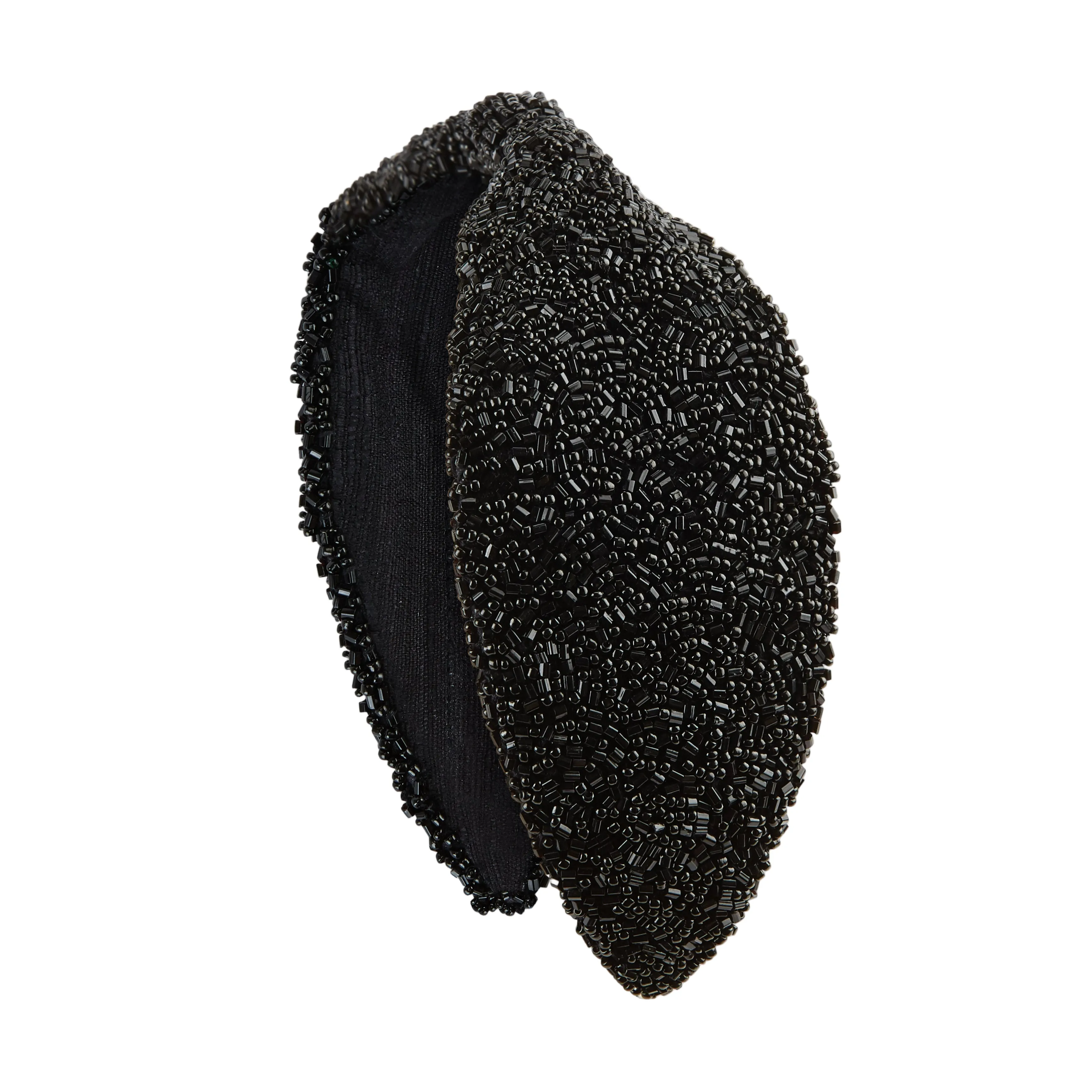 The Black Beaded Headband sold by Lily and Bean product image thumbnail 2
