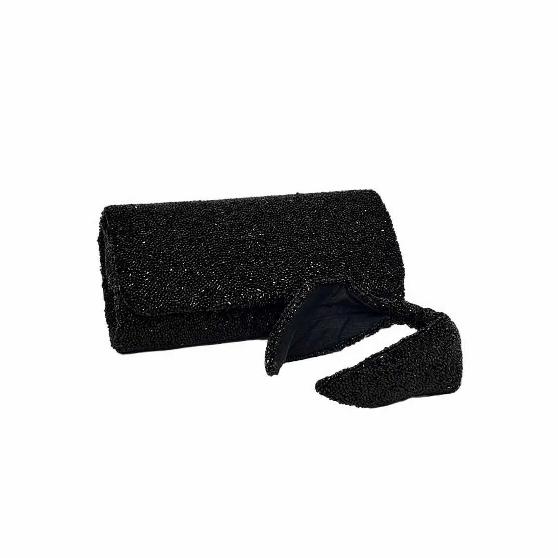 The Black Beaded Clutch sold by Lily and Bean product image thumbnail 2