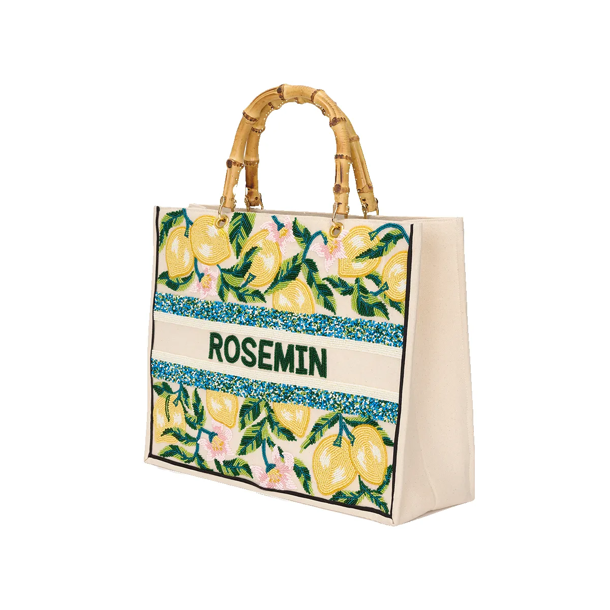 The Juliana Citron Beaded Tote LAST CHANCE sold by Lily and Bean product image thumbnail 3