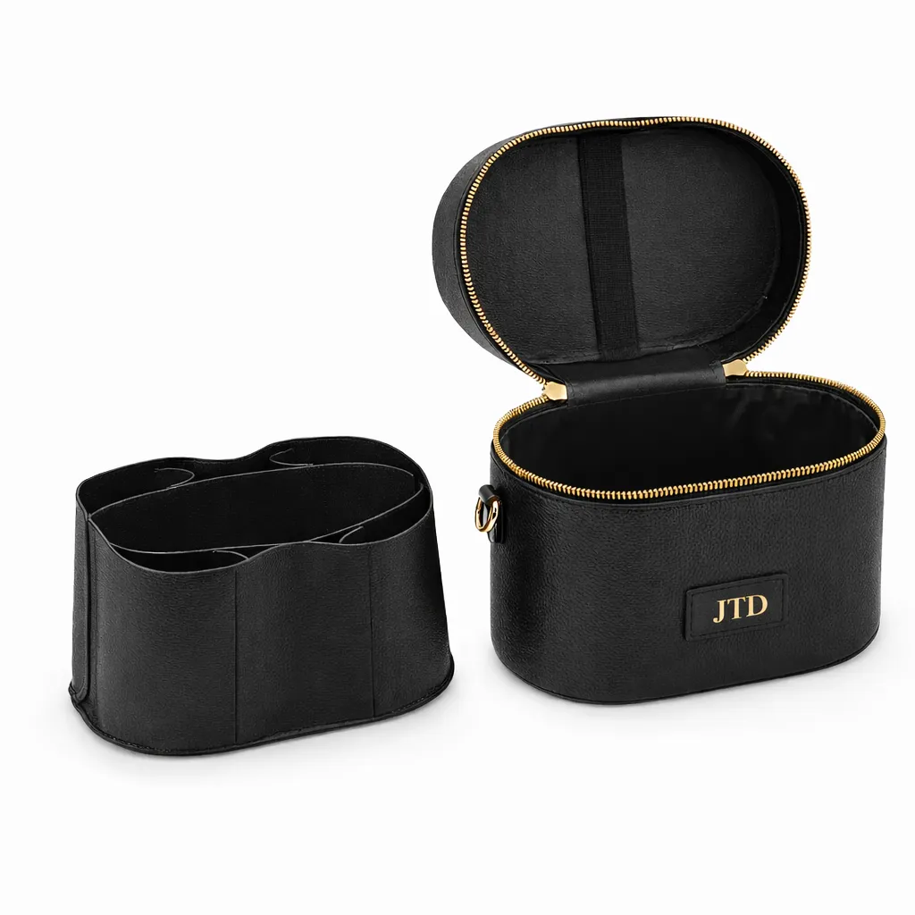 Leather Travel Case - Black sold by Lily and Bean product image thumbnail 2