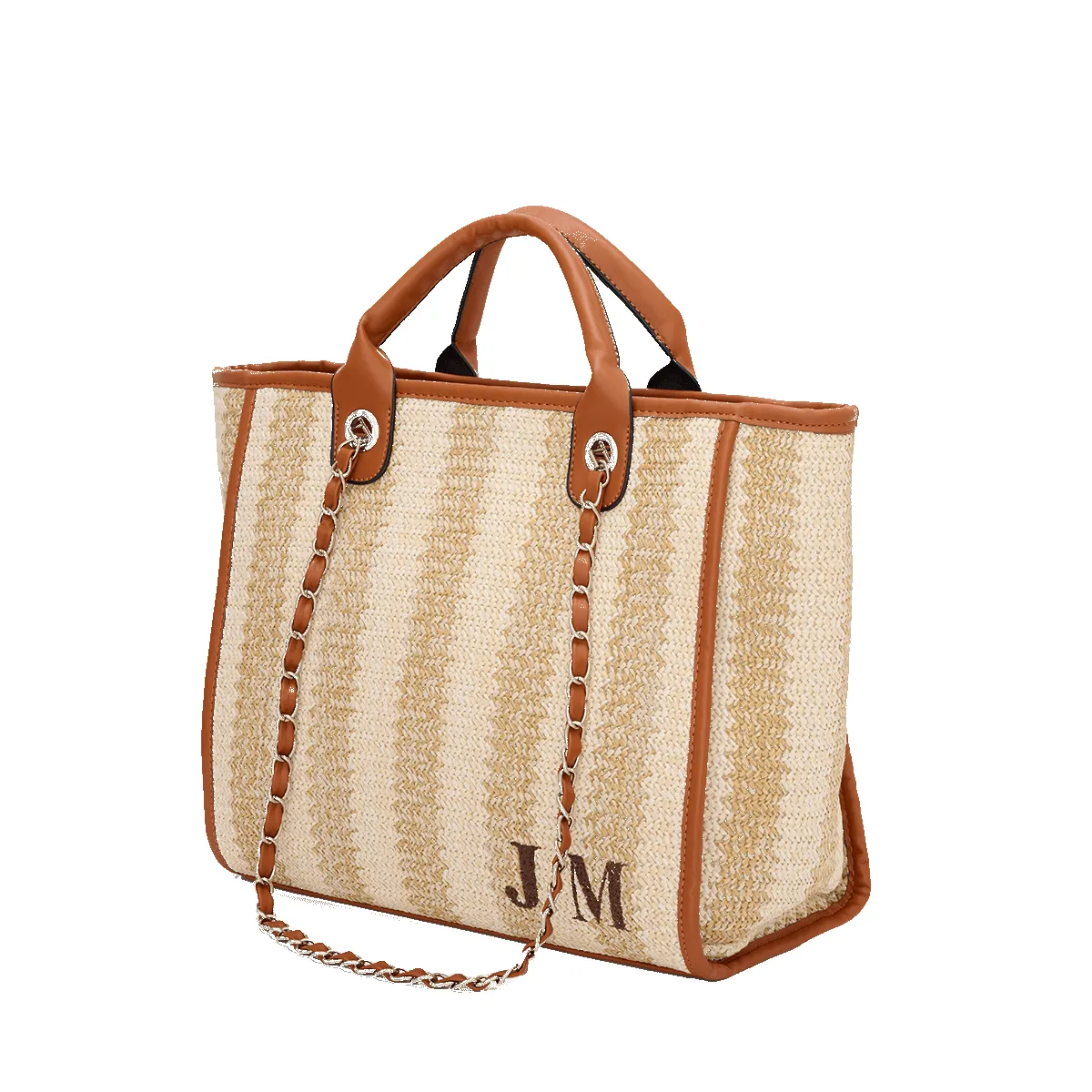 The Summer Stripe Tote - Cream - Medium sold by Lily and Bean