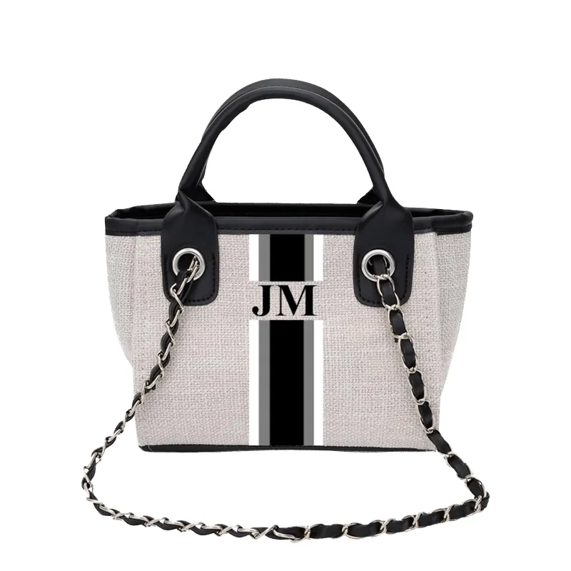 The Lily Canvas Tote - Washed Grey - Mini made by Lily and Bean