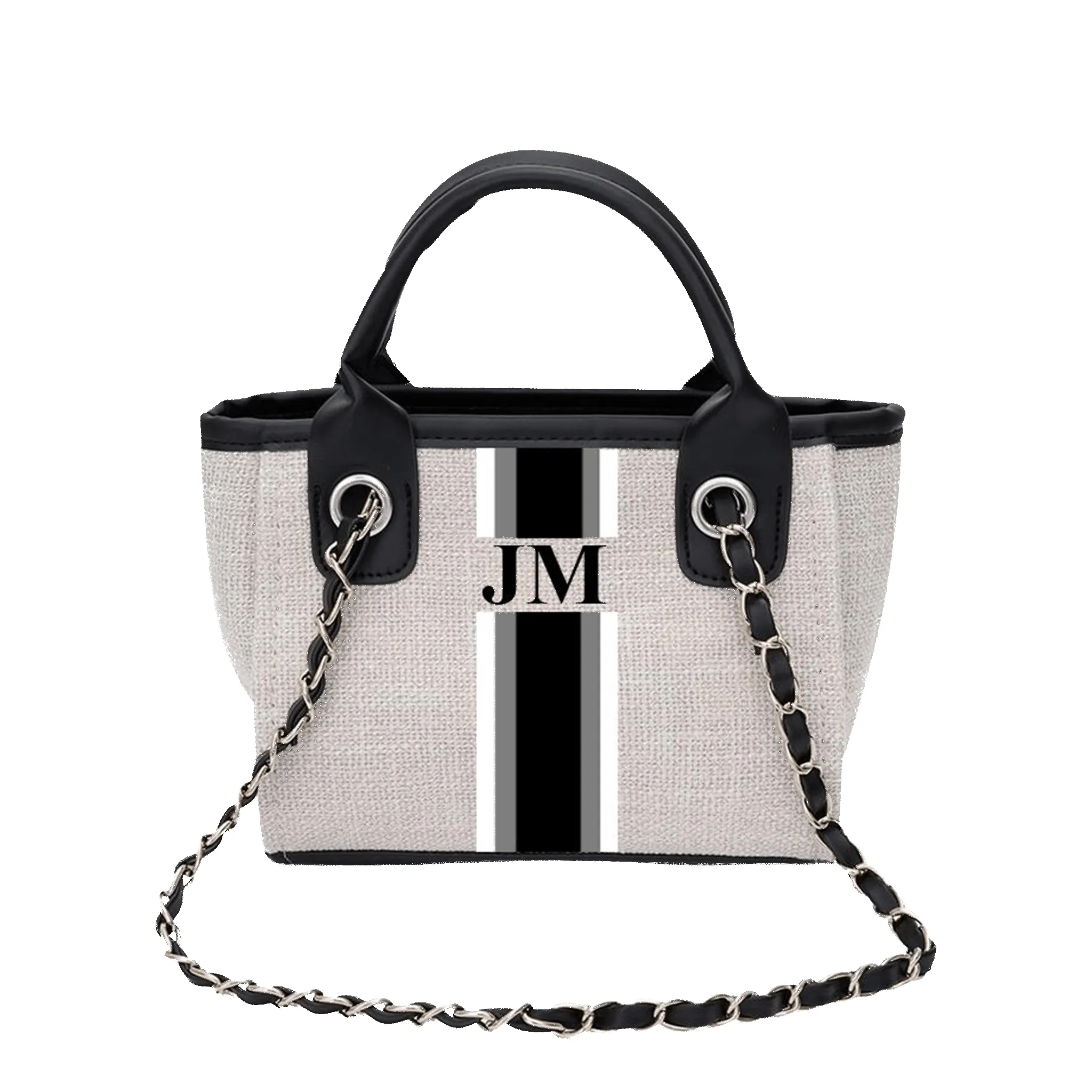 The Lily Canvas Tote - Washed Grey - Mini sold by Lily and Bean