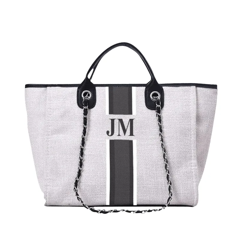 The Lily Canvas Tote - Washed Grey - Medium made by Lily and Bean