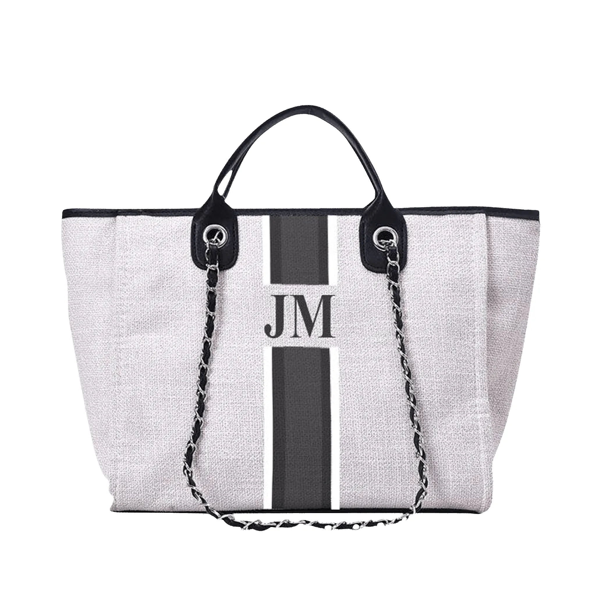 The Lily Canvas Tote - Washed Grey - Medium sold by Lily and Bean