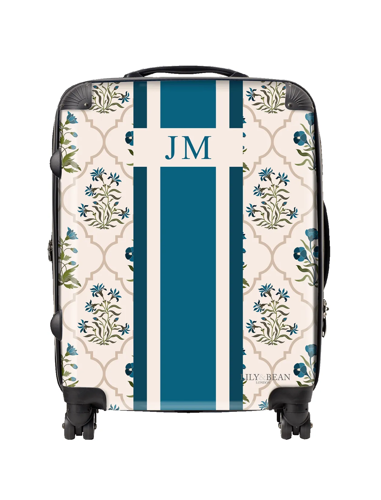 Hardshell Luggage - Blue Floral sold by Lily and Bean