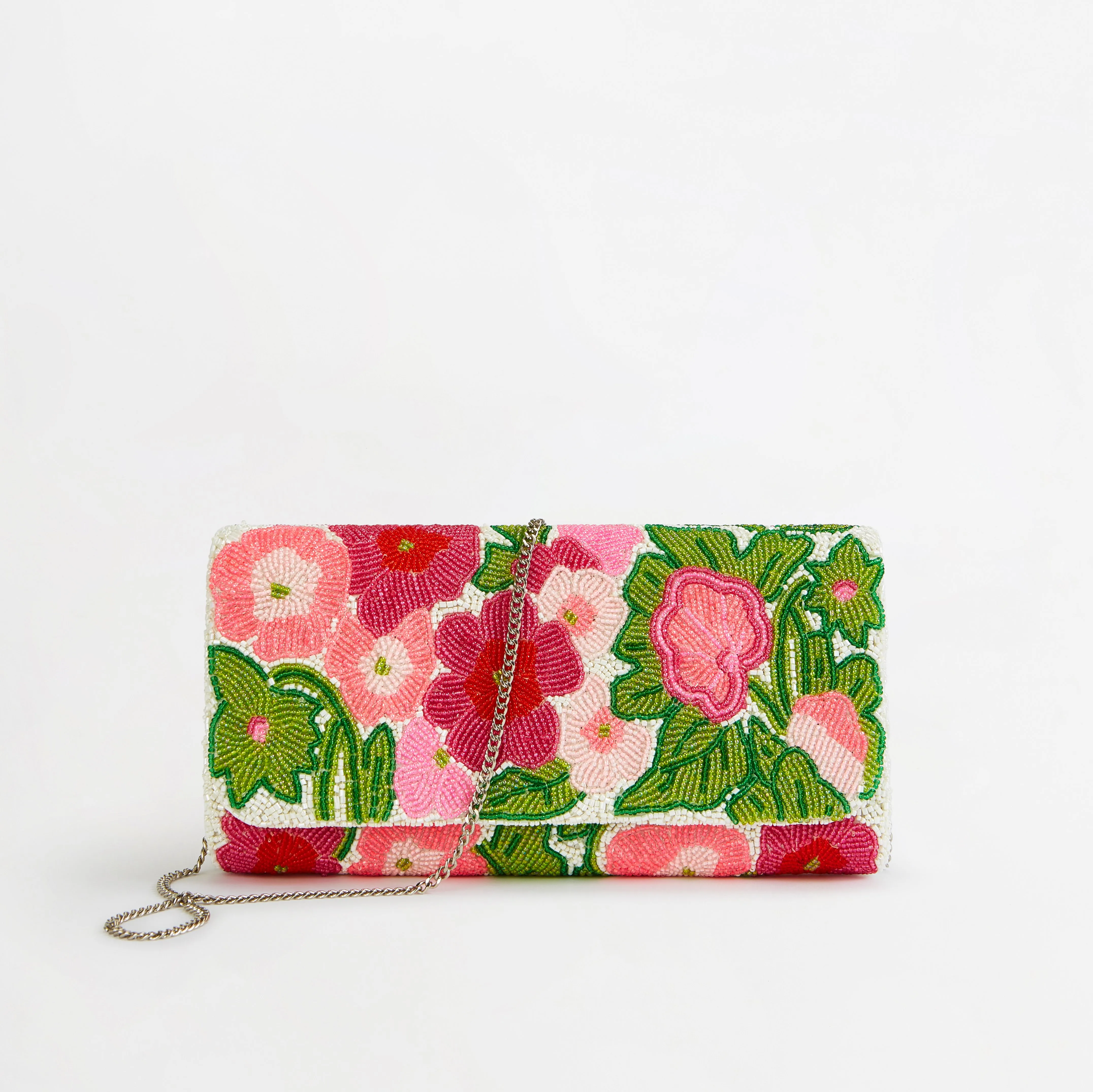 The Flower Garden Beaded Clutch sold by Lily and Bean product image thumbnail 2