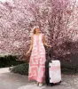 Isabella Pastel Pink Luggage sold by Lily and Bean