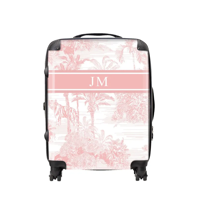Isabella Pastel Pink Luggage sold by Lily and Bean
