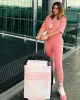 Isabella Pastel Pink Luggage sold by Lily and Bean