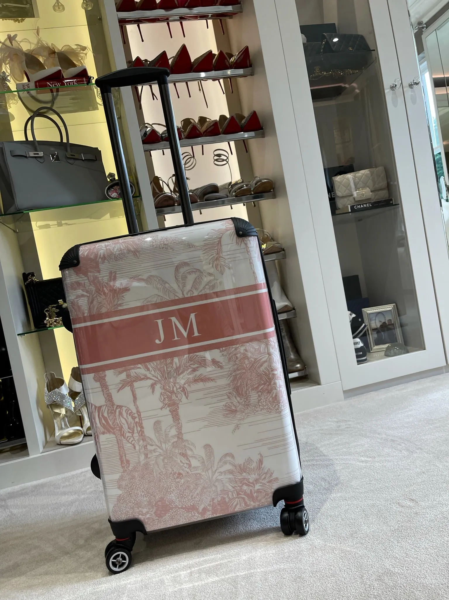 Isabella Pastel Pink Luggage sold by Lily and Bean product image thumbnail 3