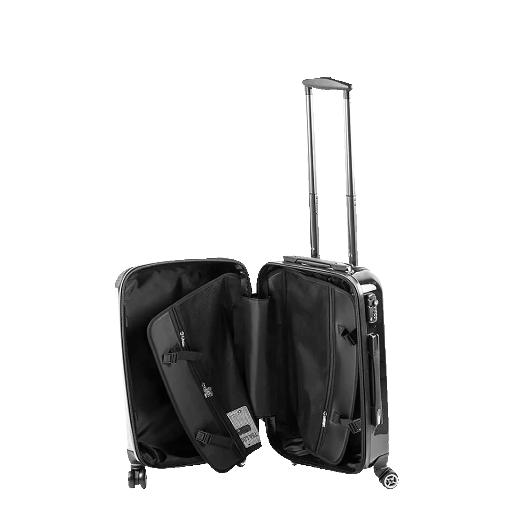 Green, White and Red Straw Effect Luggage sold by Lily and Bean product image thumbnail 2