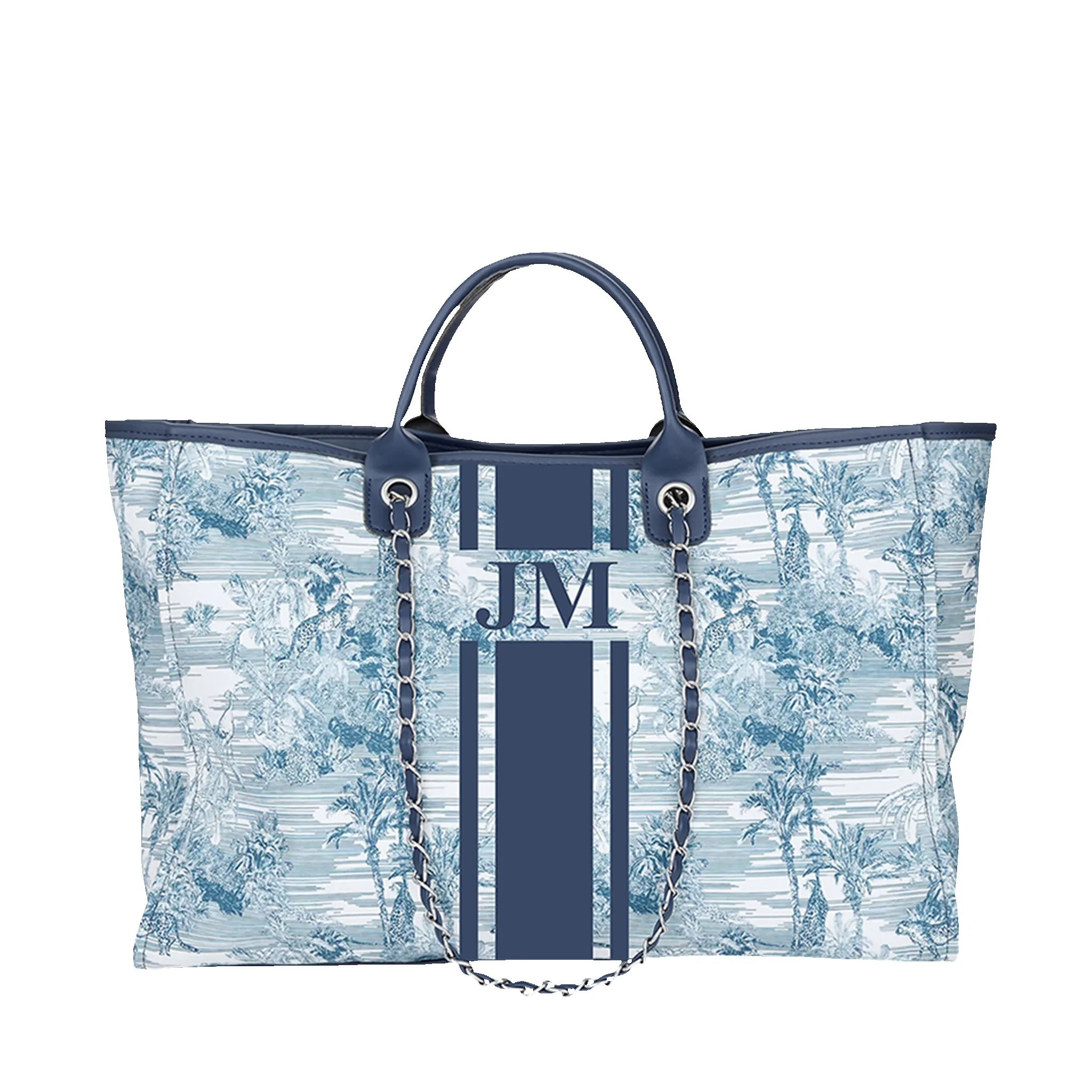 The Lily Canvas Medium - Tropical Blue sold by Lily and Bean