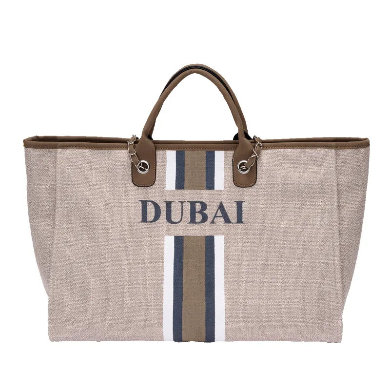 The Lily Canvas Jumbo - Soft Fawn - DUBAI sold by Lily and Bean