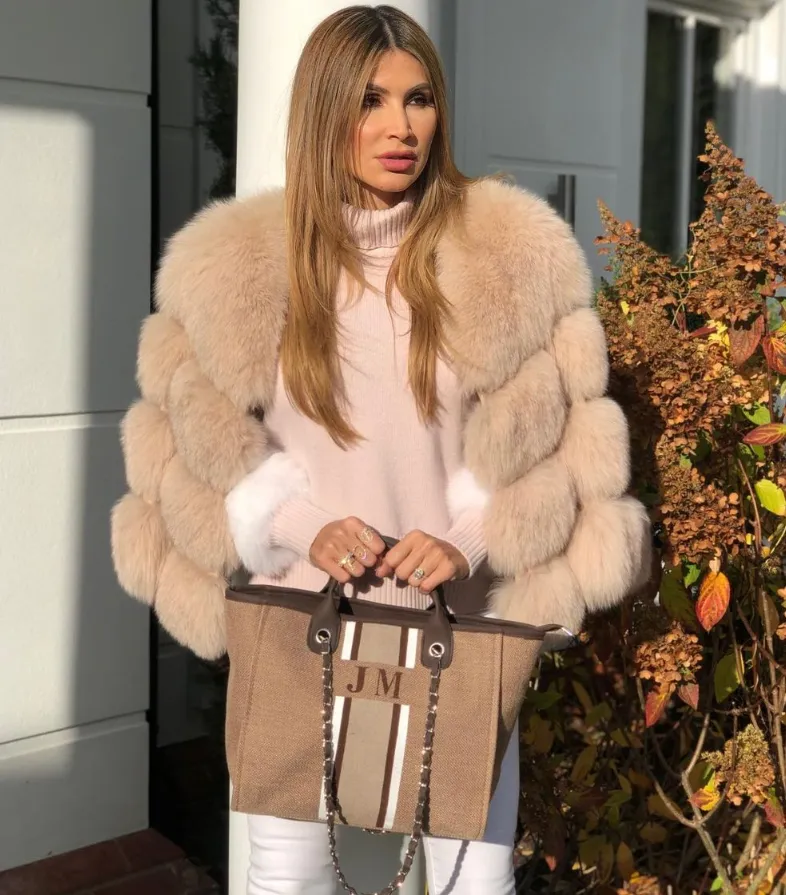 The Lily Canvas Medium - Mocha with White, Brown and Beige sold by Lily and Bean product image thumbnail 2