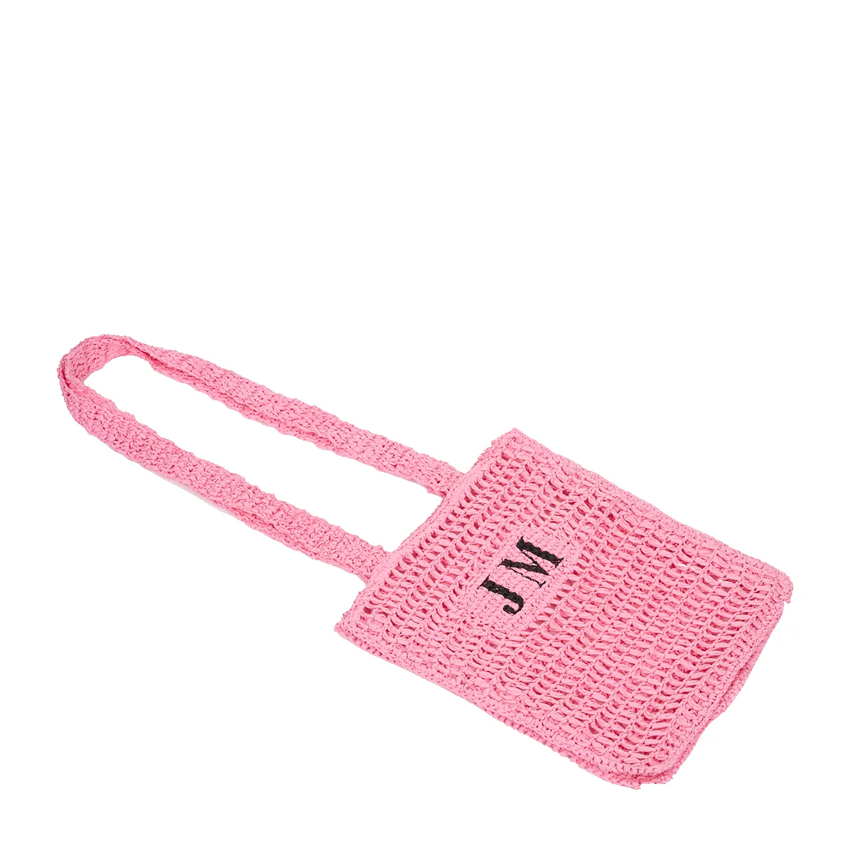 The Lily Lattice Straw Shopper - Candy Pink sold by Lily and Bean product image thumbnail 2